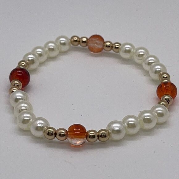 NWT Wool + Pepper Co. Fall 2021 Glass Bracelet - Picture 3 of 6